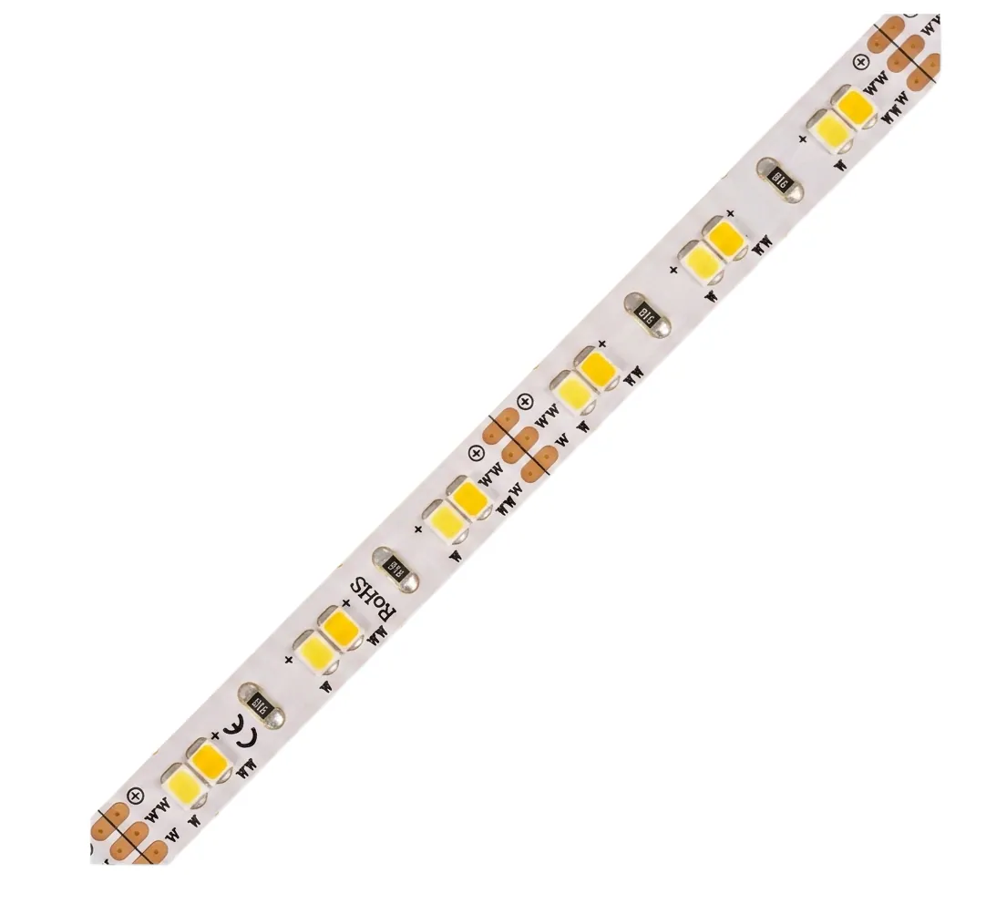 LED pásek CCT 18W/m 12V DC 1720lm/m 2400-6000K IP20 San'an 2835 SMD nastavitelná bílá